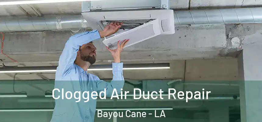 Clogged Air Duct Repair Bayou Cane - LA