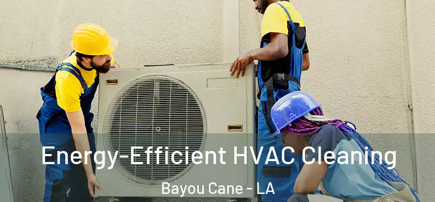 Energy-Efficient HVAC Cleaning Bayou Cane - LA