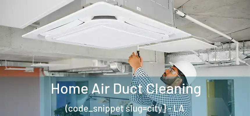  Home Air Duct Cleaning (code_snippet slug=city] - LA